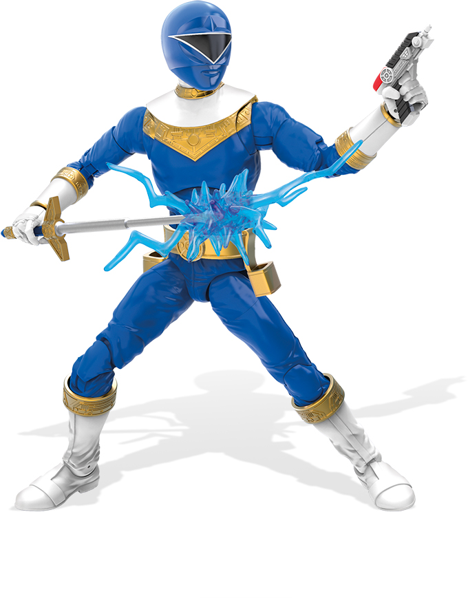 Power Rangers Dino Charge Lightning Collection Blue Ranger